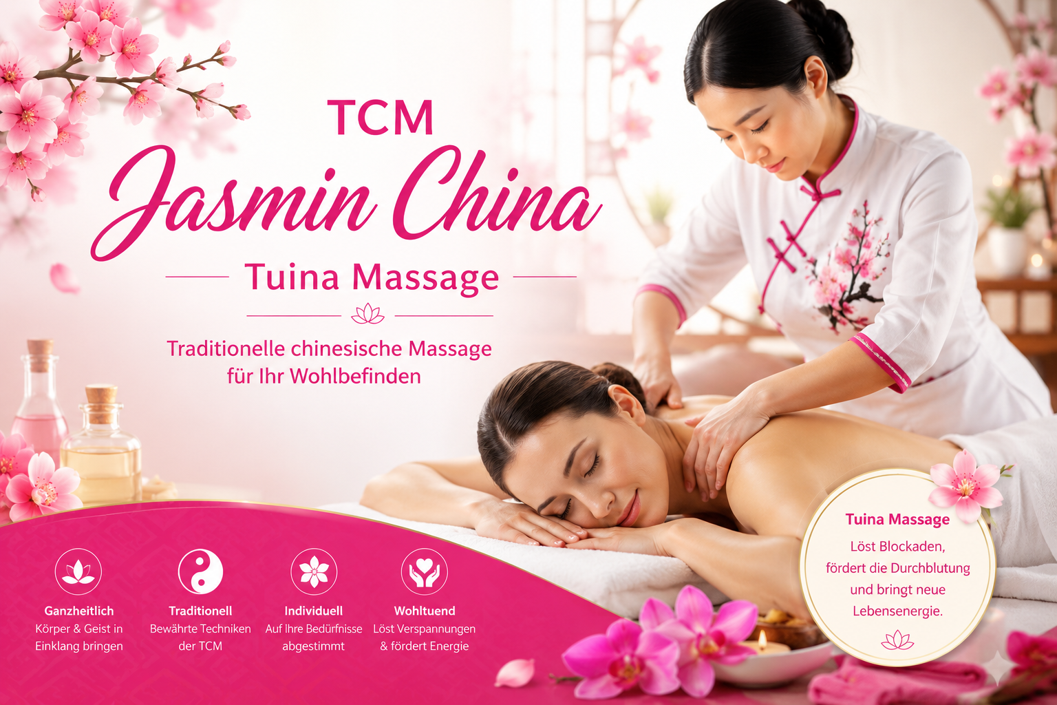 TCM Jasmin China Tuina Massage